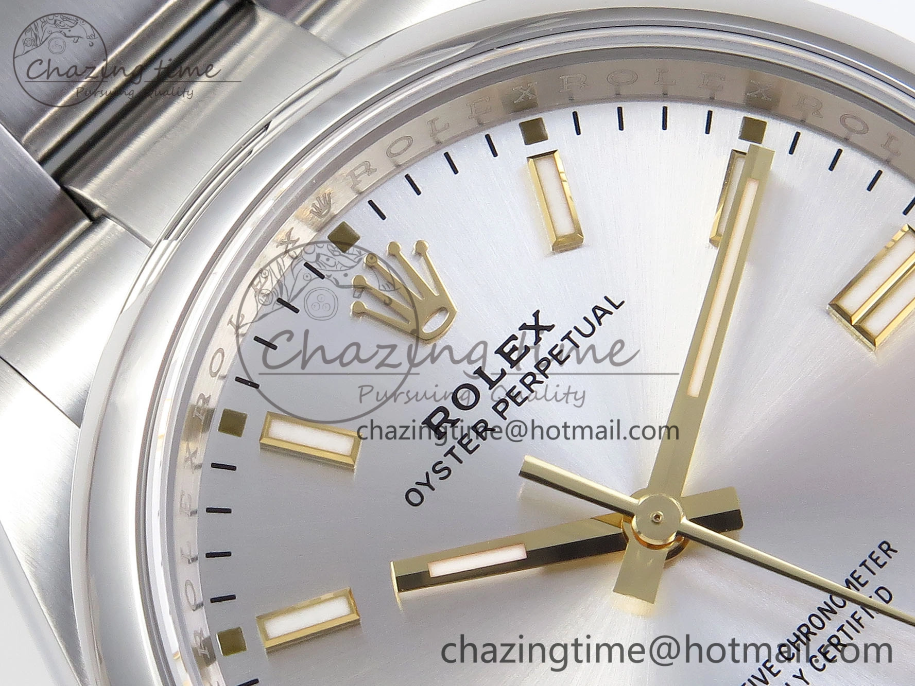 OYSTER PERPETUAL 126000 36MM VSF 1:1 BEST EDITION 904L STEEL SILVER DIAL VS3235