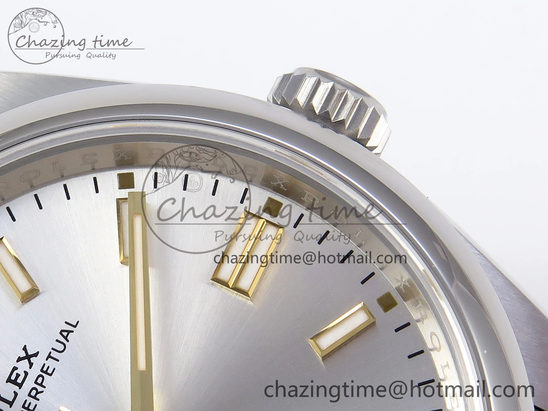 OYSTER PERPETUAL 126000 36MM VSF 1:1 BEST EDITION 904L STEEL SILVER DIAL VS3235