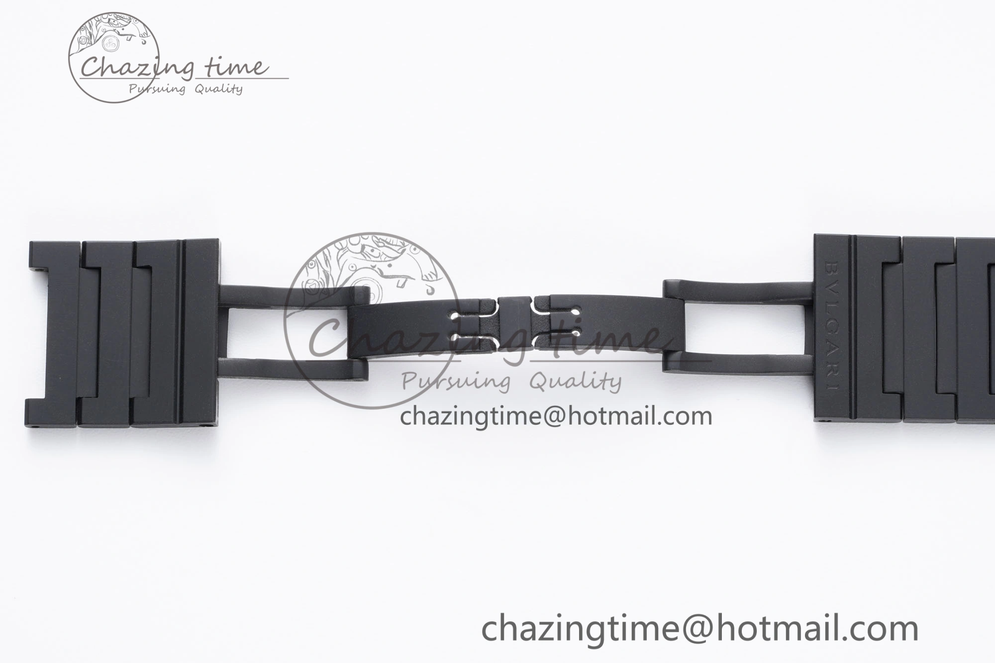 Octo Finissimo PVD BVF 1:1 Best Edition Black Dial on PVD Bracelet Asian Micro Rotor Movement