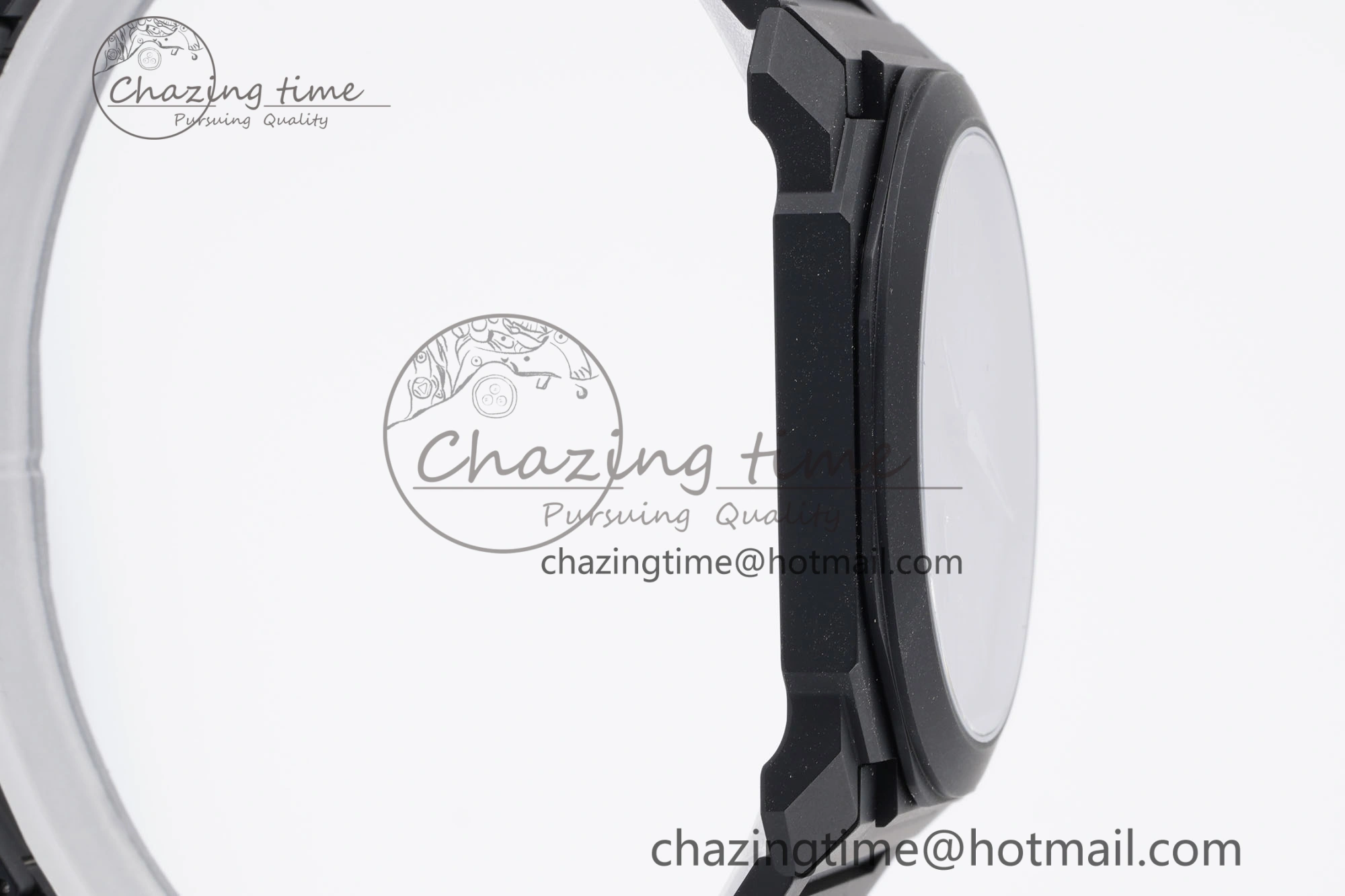 Octo Finissimo PVD BVF 1:1 Best Edition Black Dial on PVD Bracelet Asian Micro Rotor Movement