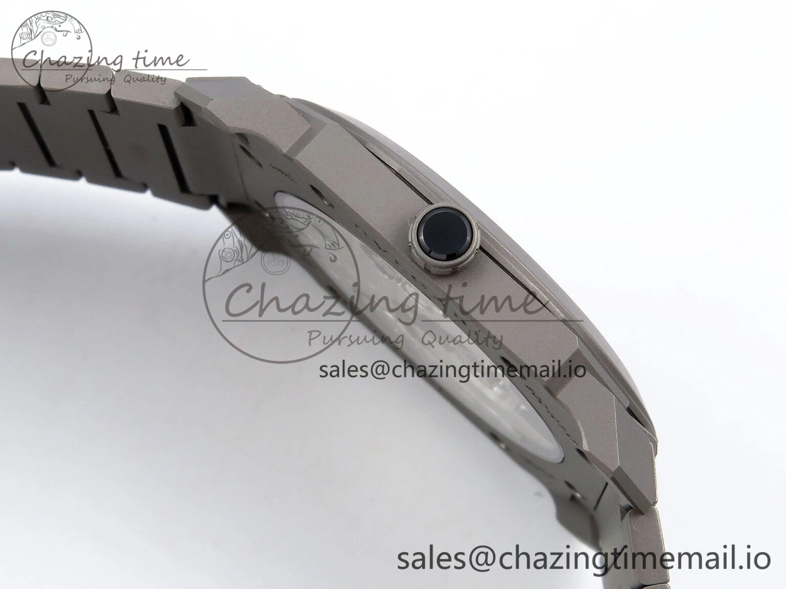 Octo Finissimo Titanuim BVF 1:1 Best Edition Gray Dial on Bracelet Asian Micro Rotor Movement