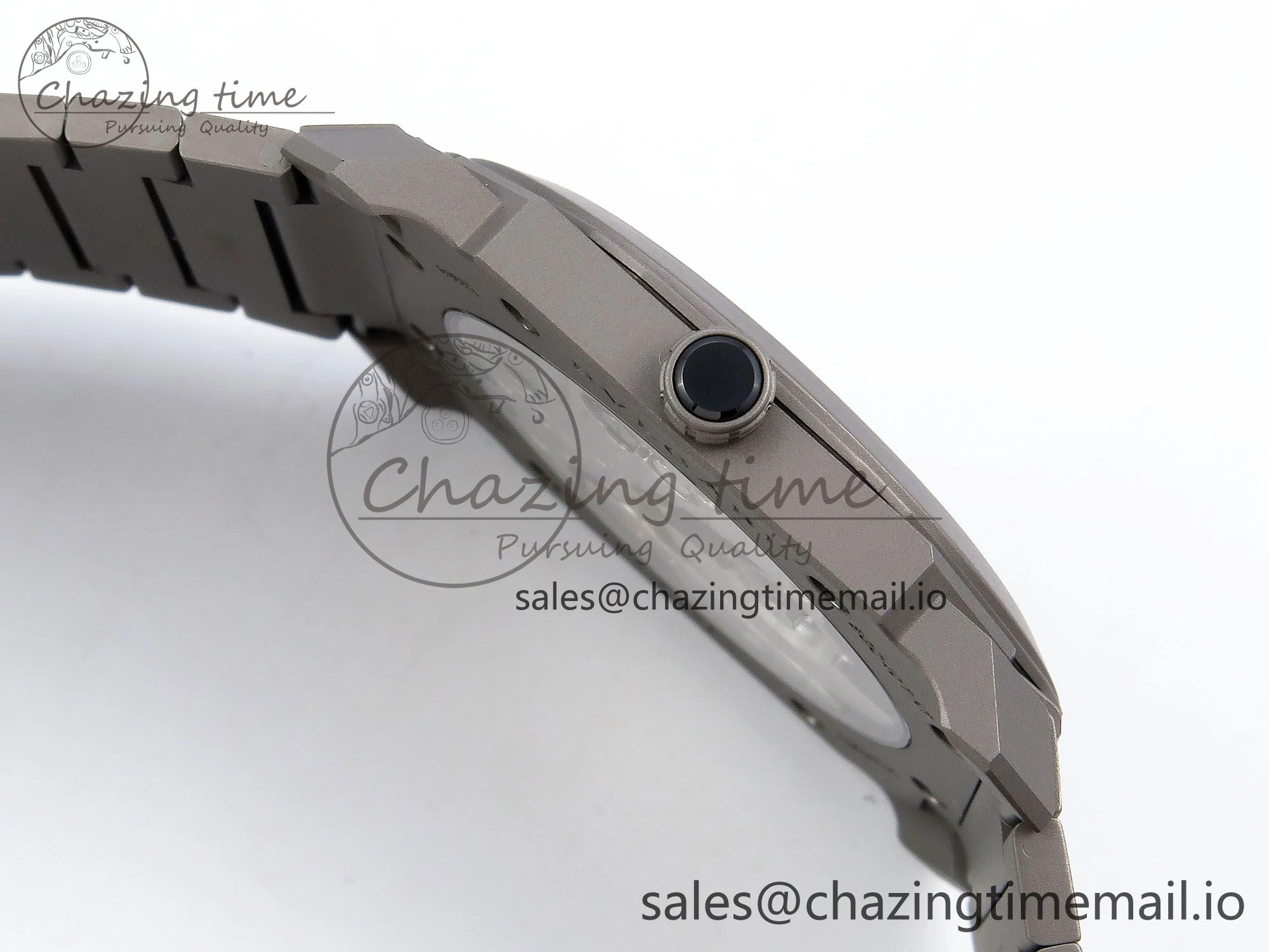 Octo Finissimo Titanuim BVF 1:1 Best Edition Gray Dial on Bracelet Asian Micro Rotor Movement
