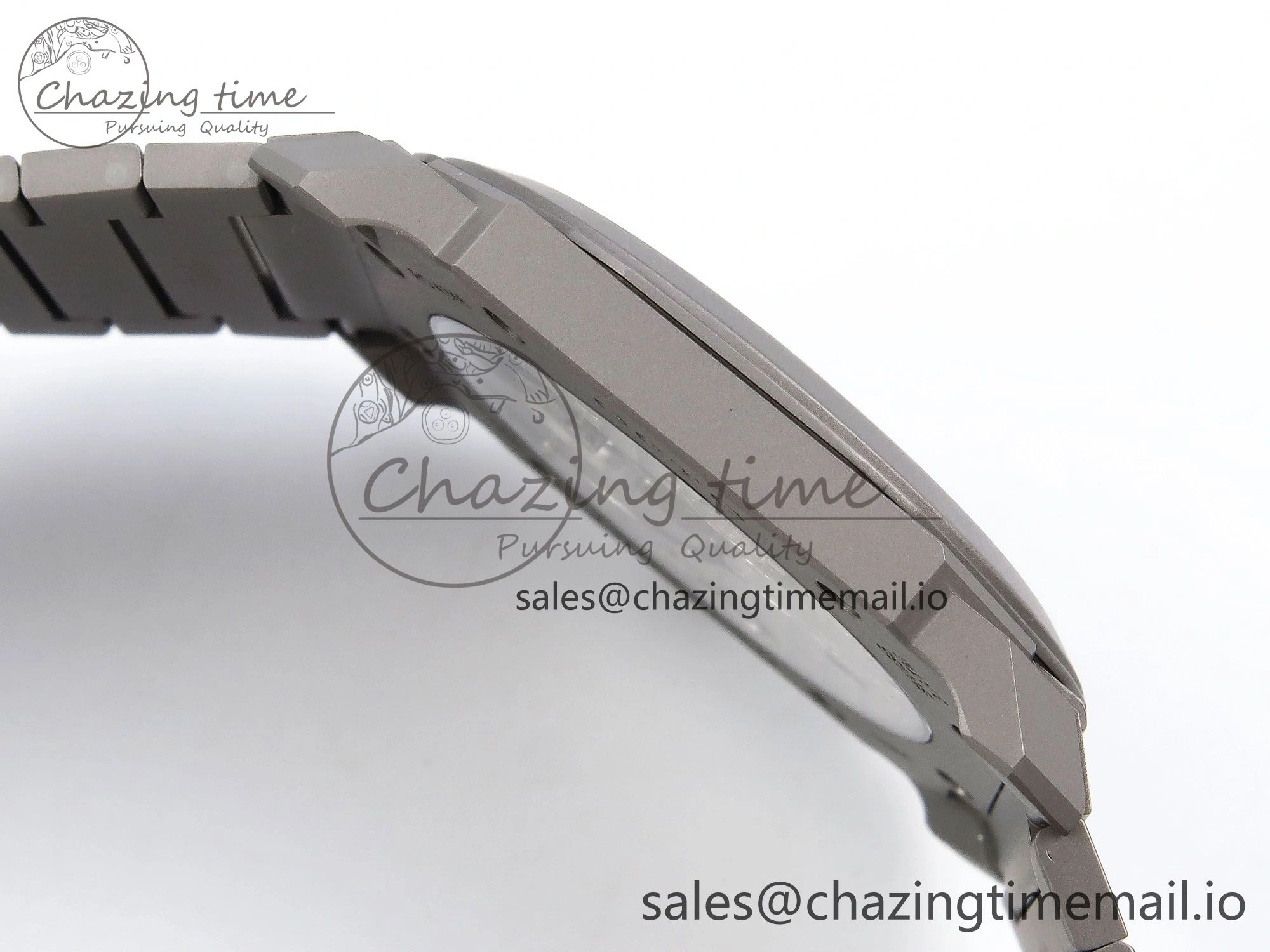 Octo Finissimo Titanuim BVF 1:1 Best Edition Gray Dial on Bracelet Asian Micro Rotor Movement
