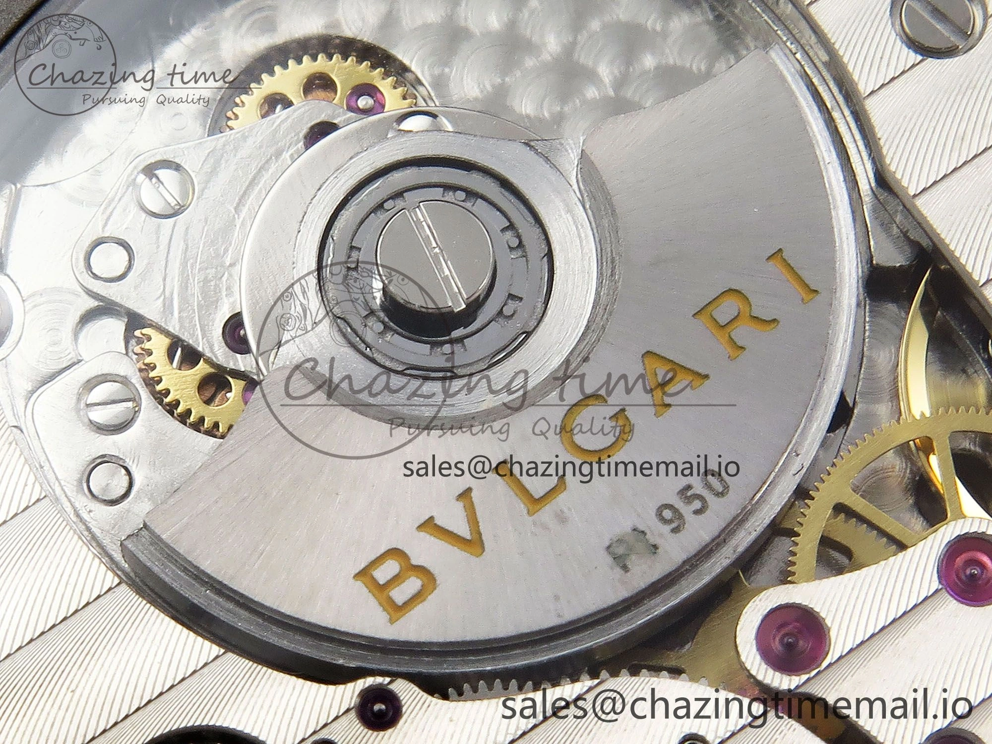 Octo Finissimo Titanuim BVF 1:1 Best Edition Gray Dial on Bracelet Asian Micro Rotor Movement