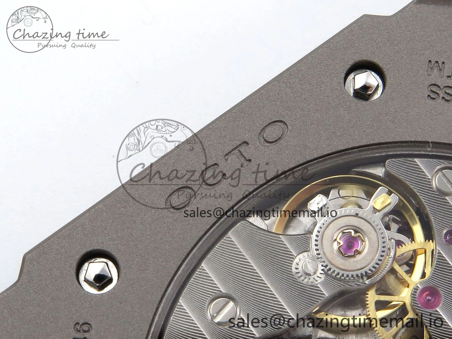 Octo Finissimo Titanuim BVF 1:1 Best Edition Gray Dial on Bracelet Asian Micro Rotor Movement