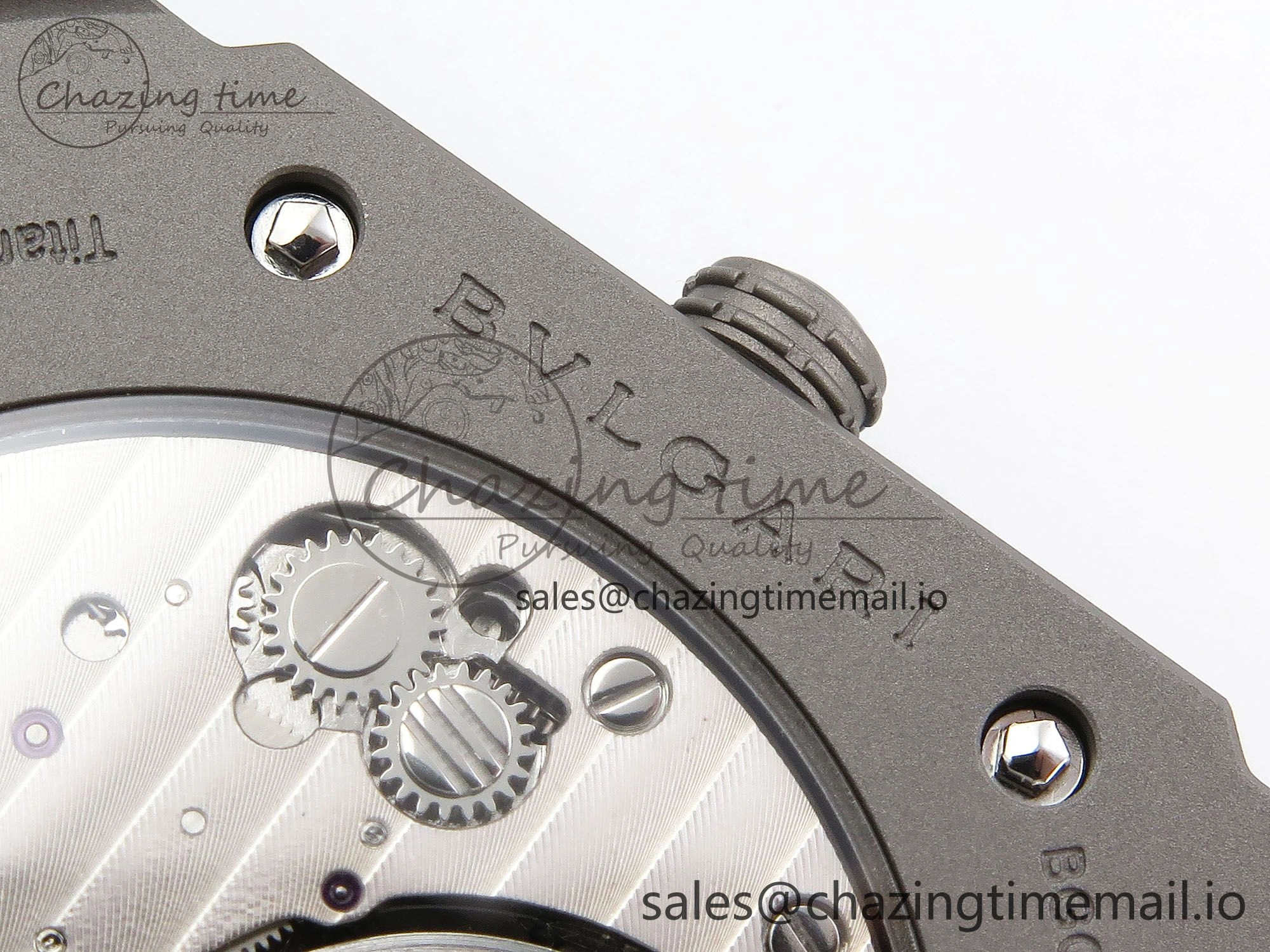 Octo Finissimo Titanuim BVF 1:1 Best Edition Gray Dial on Bracelet Asian Micro Rotor Movement