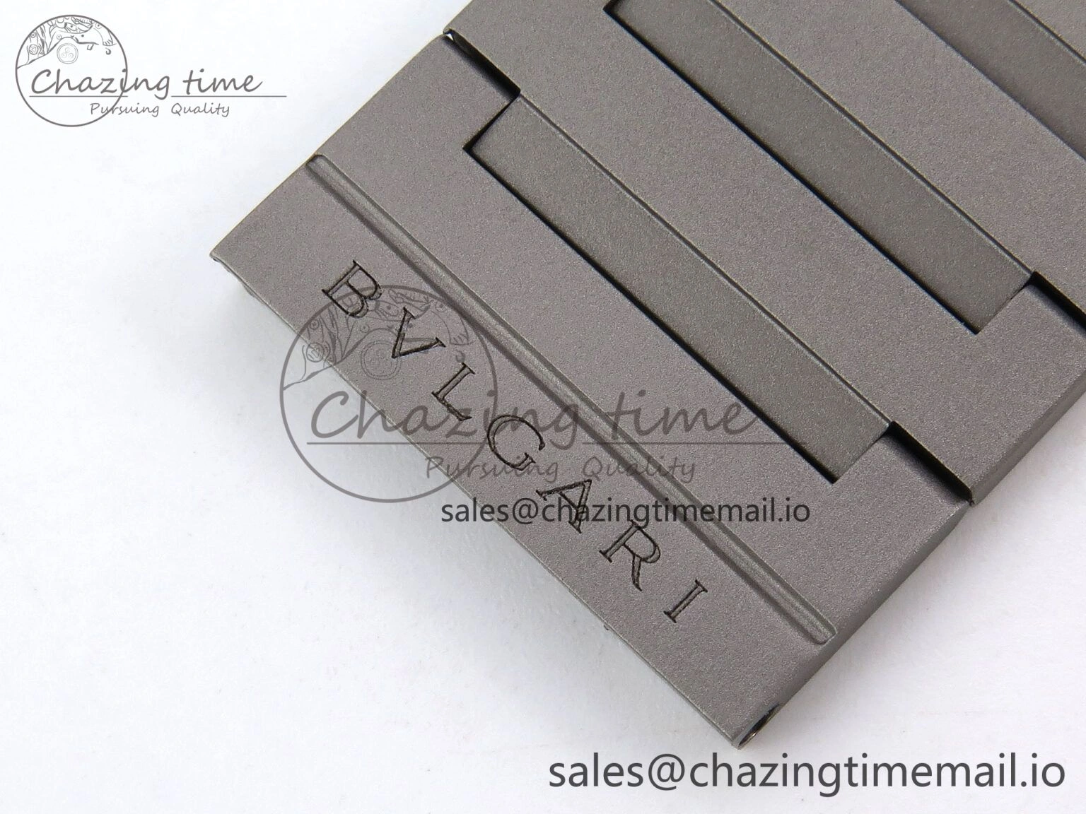 Octo Finissimo Titanuim BVF 1:1 Best Edition Gray Dial on Bracelet Asian Micro Rotor Movement