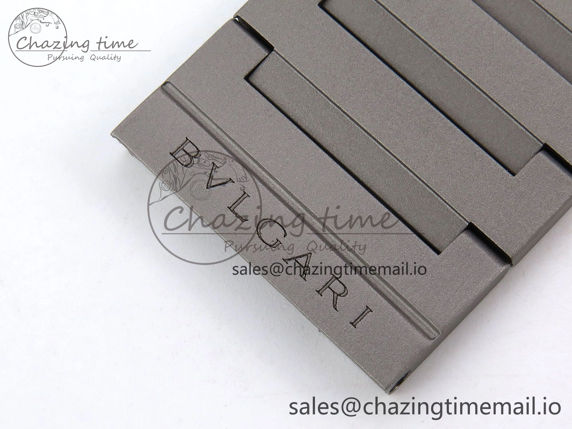 Octo Finissimo Titanuim BVF 1:1 Best Edition Gray Dial on Bracelet Asian Micro Rotor Movement