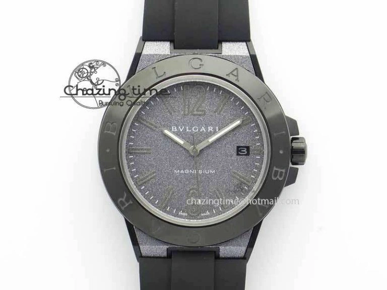 Octo Finissimo Titanuim BVF 1:1 Best Edition Gray Dial on Bracelet Asian Micro Rotor Movement