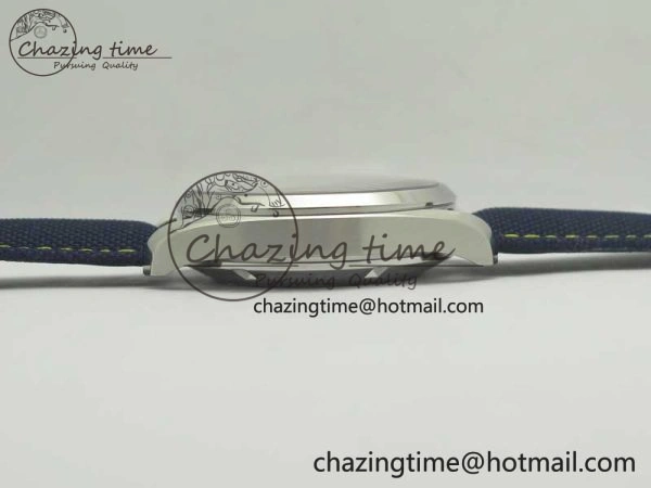 Omega Aqua Terra 15007 Gauss “Spectre” VSF 1:1 Best Edition Blue Textured Dial on Blue Nylon Strap A8507 Super Clone