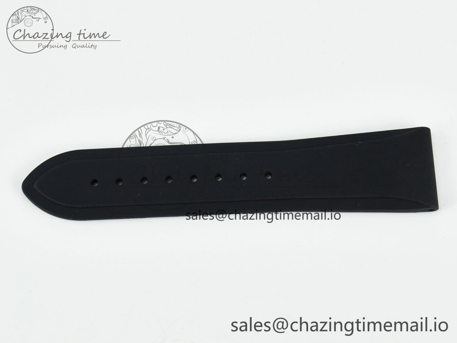 Overseas 1:1 Best Edition Black Blue White Rubber Strap (Fits the Gen size)