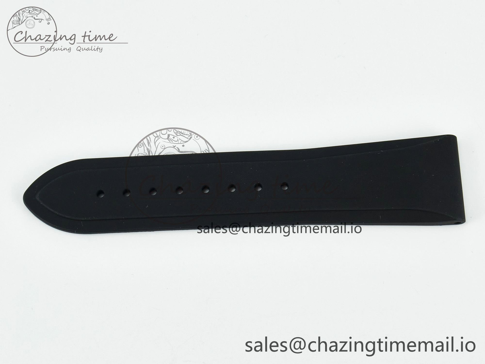 Overseas 1:1 Best Edition Black Blue White Rubber Strap (Fits the Gen size)