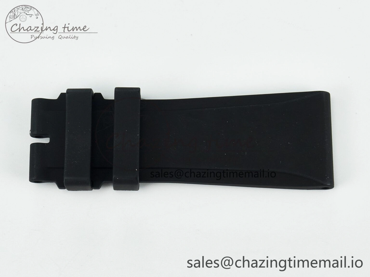 Overseas 1:1 Best Edition Black Blue White Rubber Strap (Fits the Gen size)