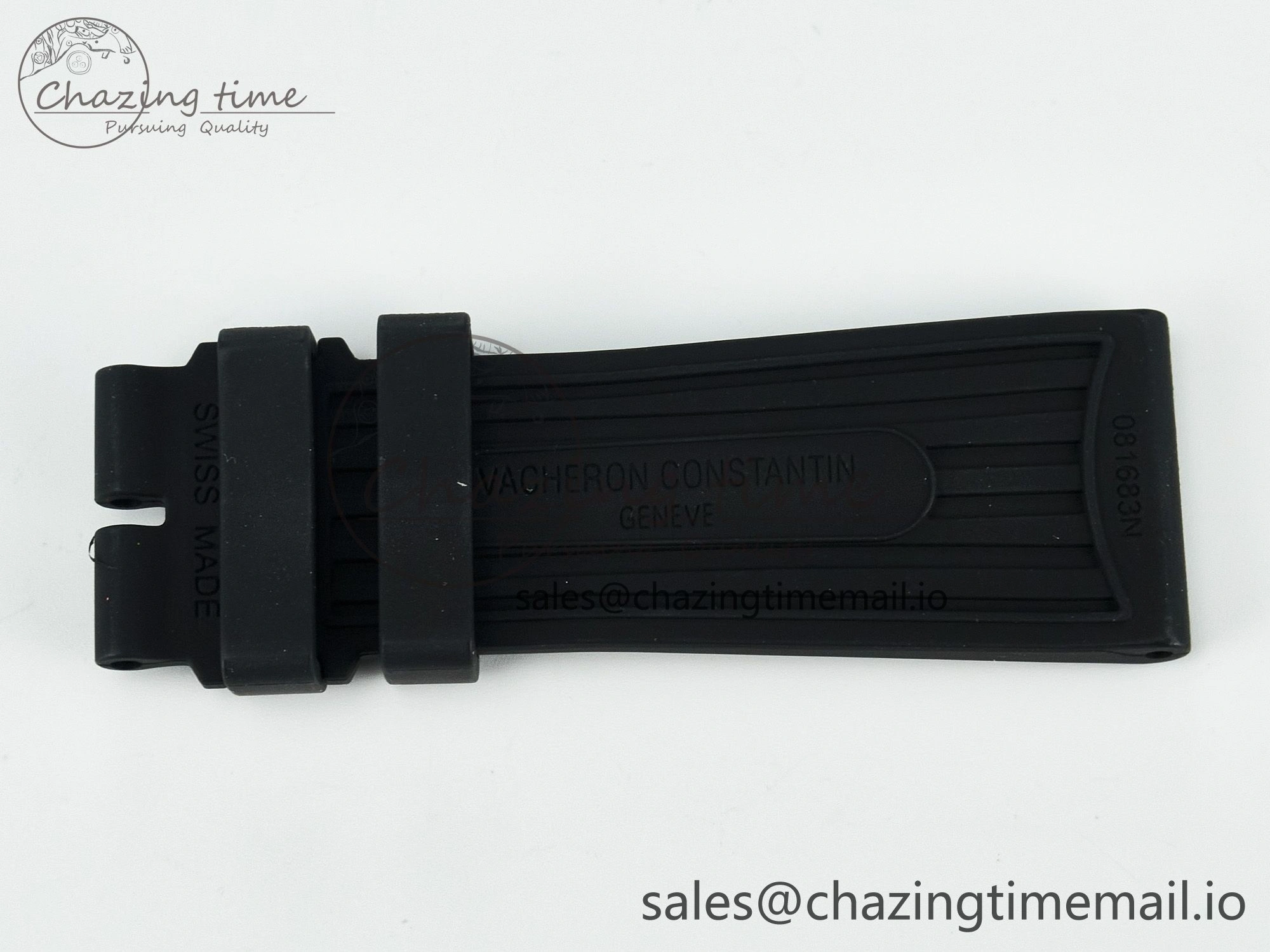 Overseas 1:1 Best Edition Black Blue White Rubber Strap (Fits the Gen size)