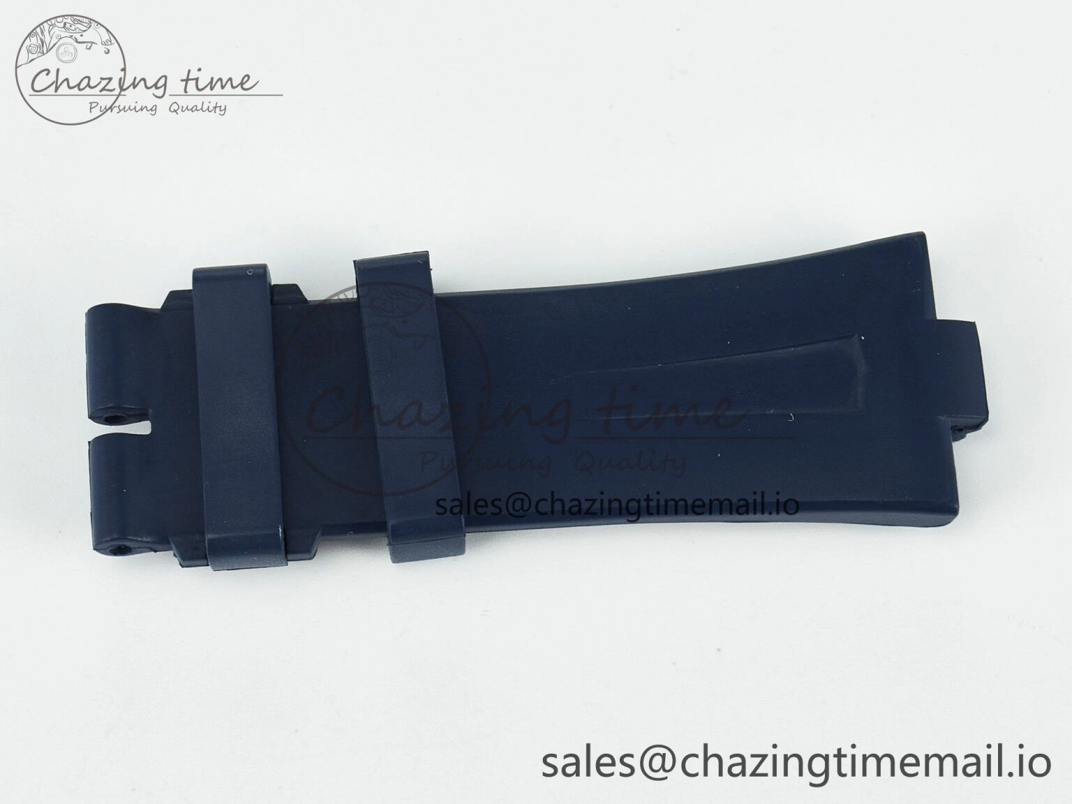 Overseas 1:1 Best Edition Black Blue White Rubber Strap (Fits the Gen size)
