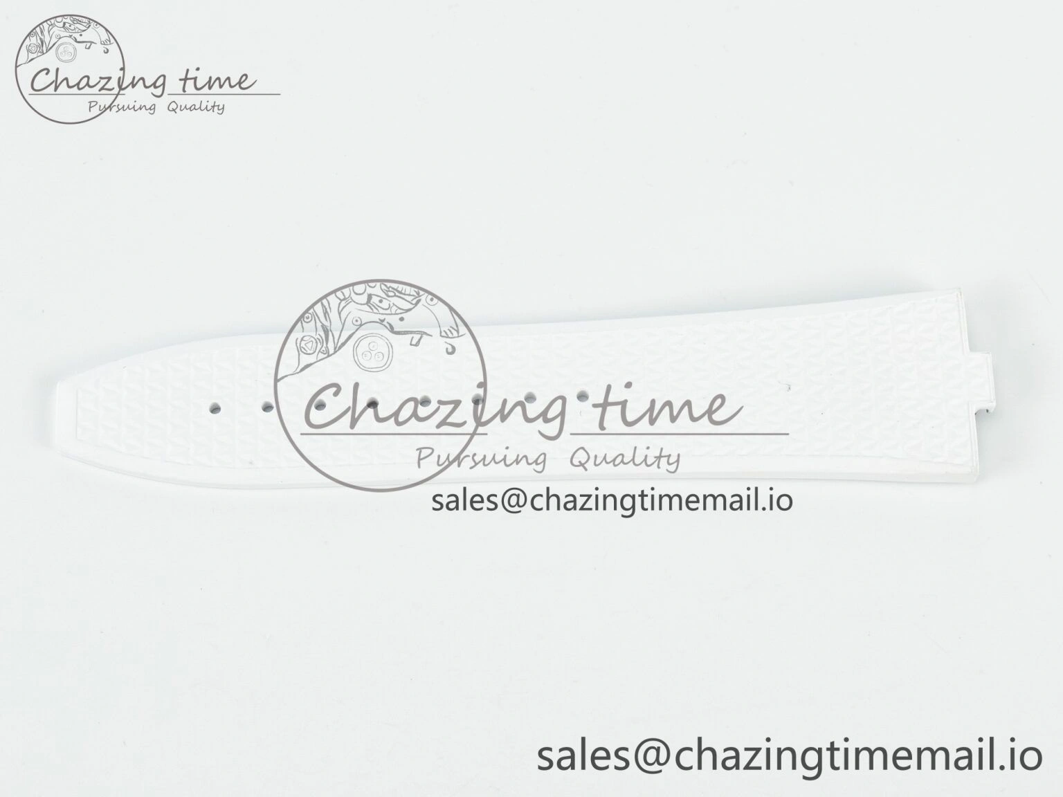 Overseas 1:1 Best Edition Black Blue White Rubber Strap (Fits the Gen size)