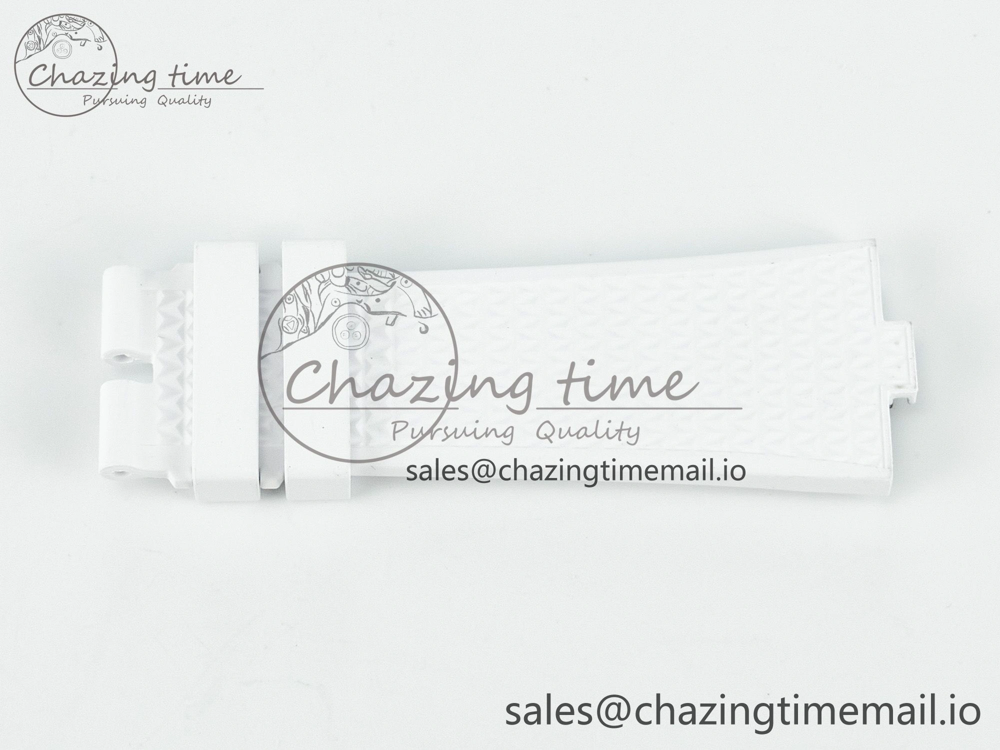 Overseas 1:1 Best Edition Black Blue White Rubber Strap (Fits the Gen size)