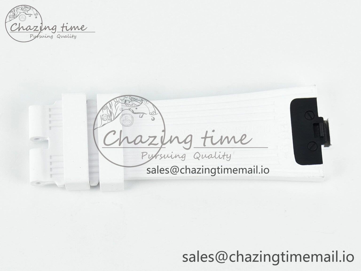 Overseas 1:1 Best Edition Black Blue White Rubber Strap (Fits the Gen size)