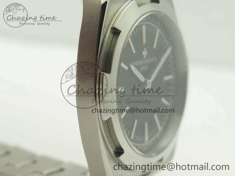 Overseas 2000V SS 3AF Best Edition Black Dial On SS Bracelet A1120