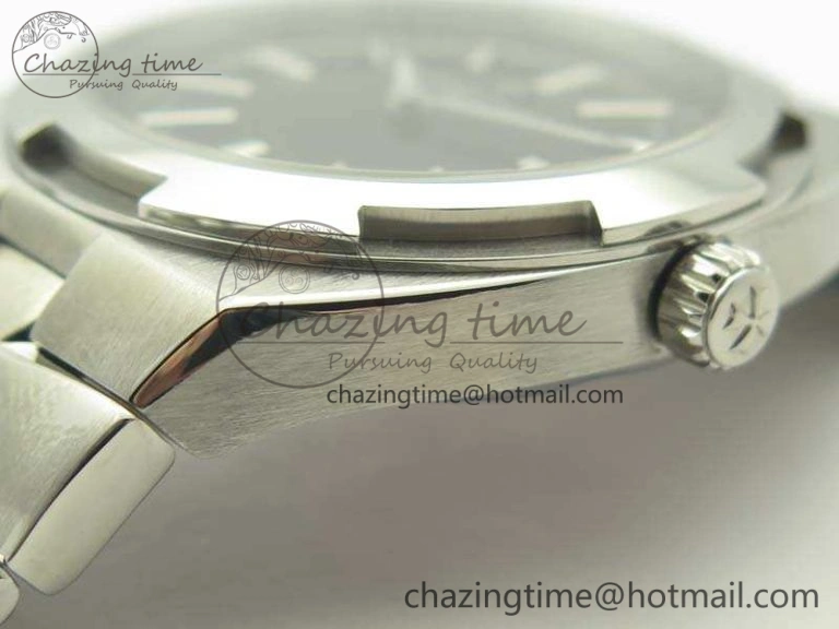 Overseas 2000V SS 3AF Best Edition Black Dial On SS Bracelet A1120