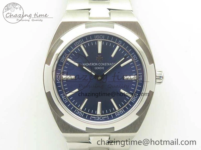 Overseas 2000V SS 3AF Best Edition Blue Dial On SS Bracelet A1120