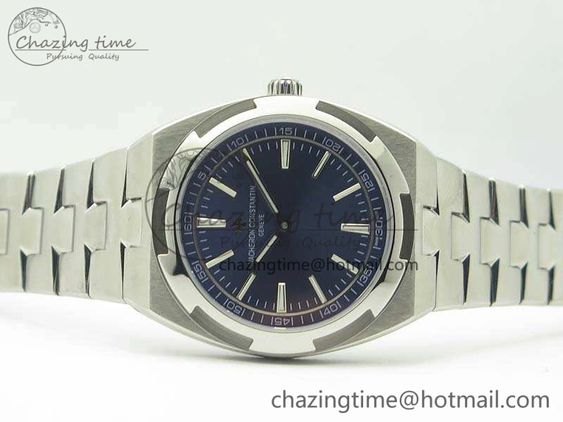 Overseas 2000V SS 3AF Best Edition Blue Dial On SS Bracelet A1120