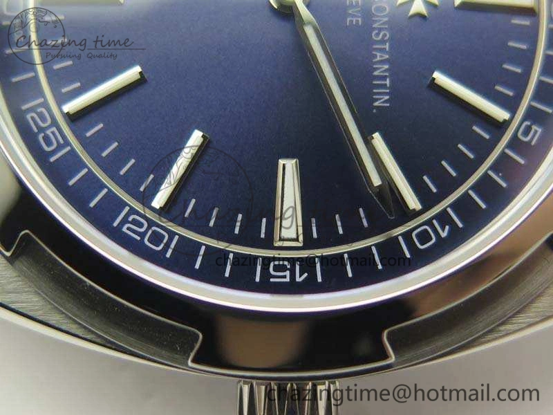 Overseas 2000V SS 3AF Best Edition Blue Dial On SS Bracelet A1120