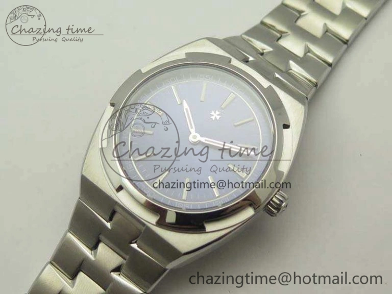 Overseas 2000V SS 3AF Best Edition Blue Dial On SS Bracelet A1120