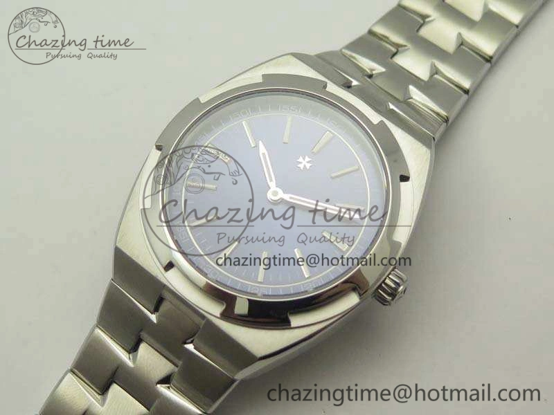Overseas 2000V SS 3AF Best Edition Blue Dial On SS Bracelet A1120