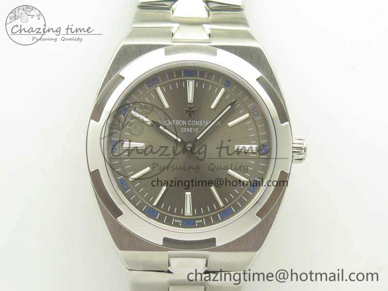 Overseas 2000V SS 3AF Best Edition Gray Dial On SS Bracelet A1120