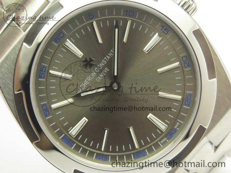 Overseas 2000V SS 3AF Best Edition Gray Dial On SS Bracelet A1120