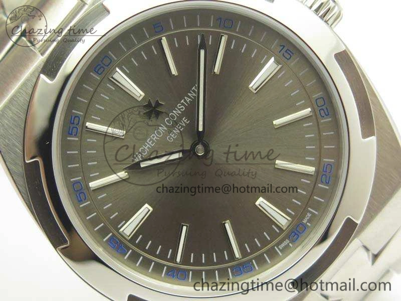 Overseas 2000V SS 3AF Best Edition Gray Dial On SS Bracelet A1120
