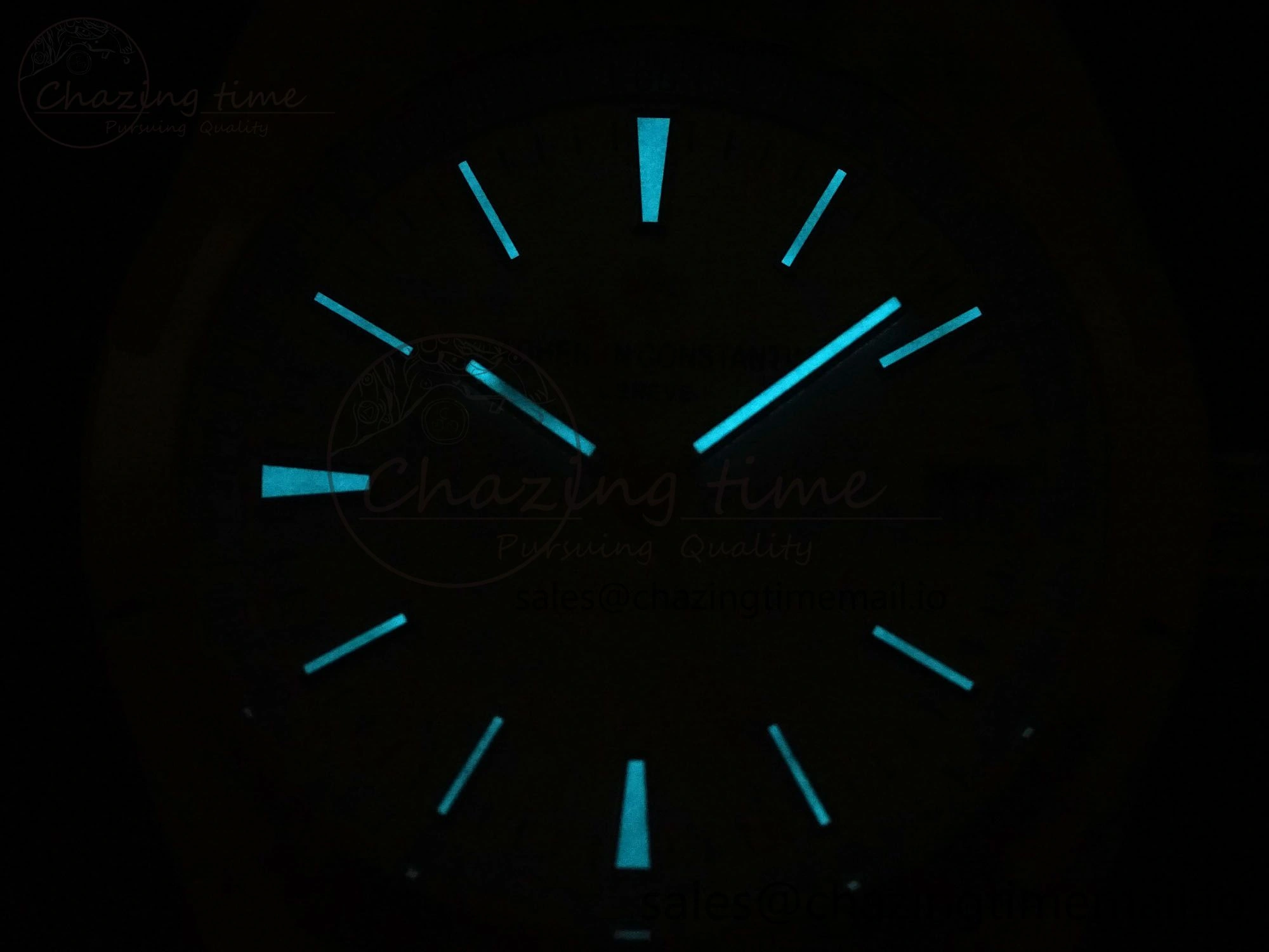 Overseas 4500V RG ZF 1:1 Best Edition Green Dial on RG Bracelet A5100