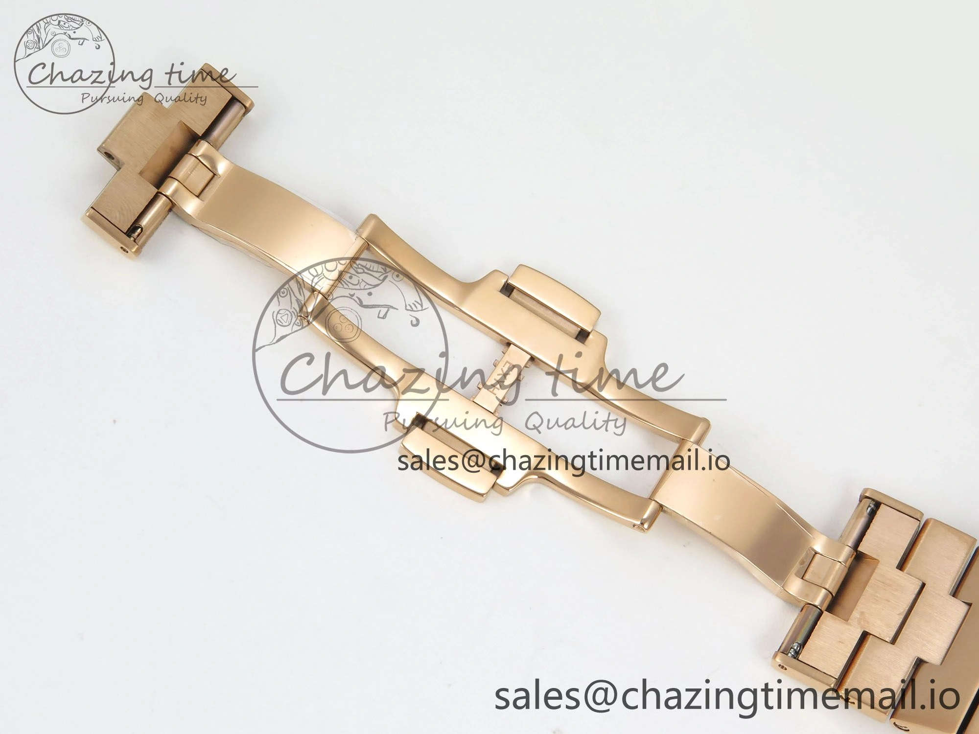Overseas 4500V RG ZF 1:1 Best Edition Green Dial on RG Bracelet A5100