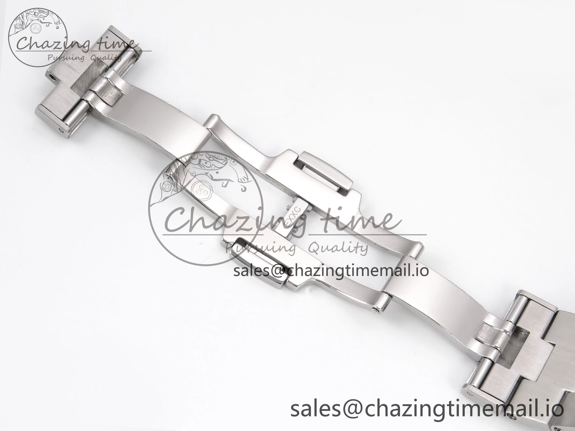 Overseas 4500V SS 8F 1:1 Best Edition Brown Dial on SS Bracelet A5100
