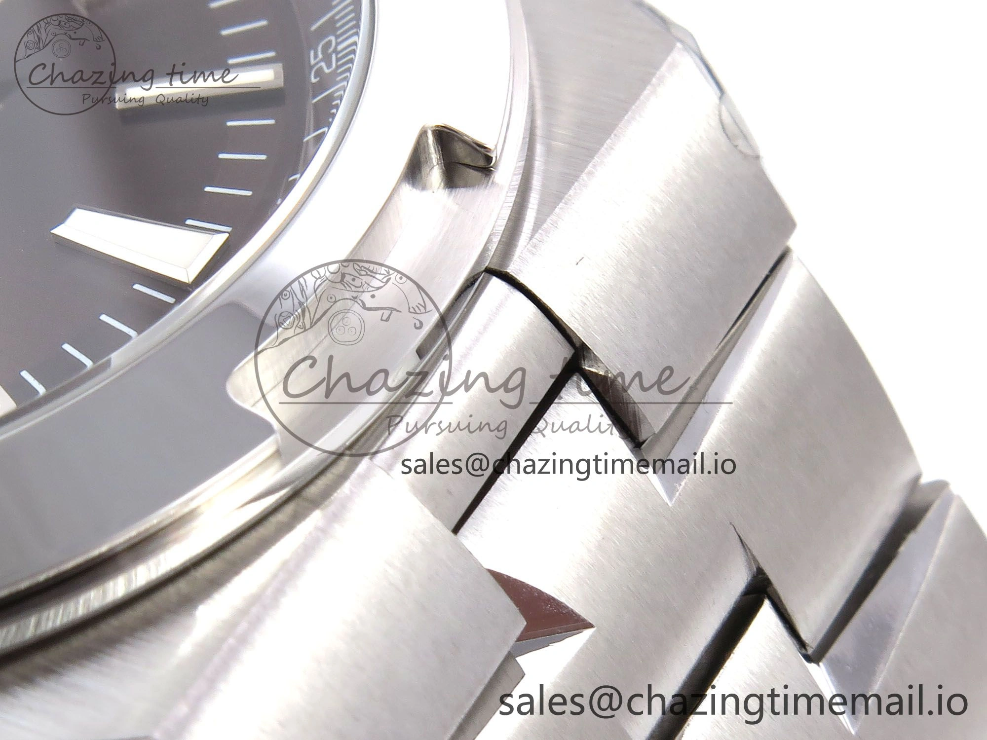 Overseas 4500V SS 8F 1:1 Best Edition Brown Dial on SS Bracelet A5100