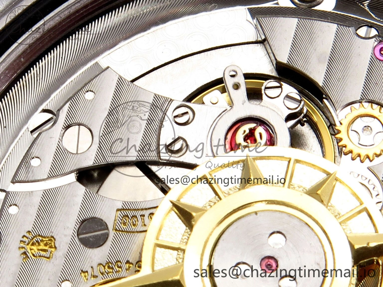 Overseas 4500V SS 8F 1:1 Best Edition Green Dial on SS Bracelet A5100