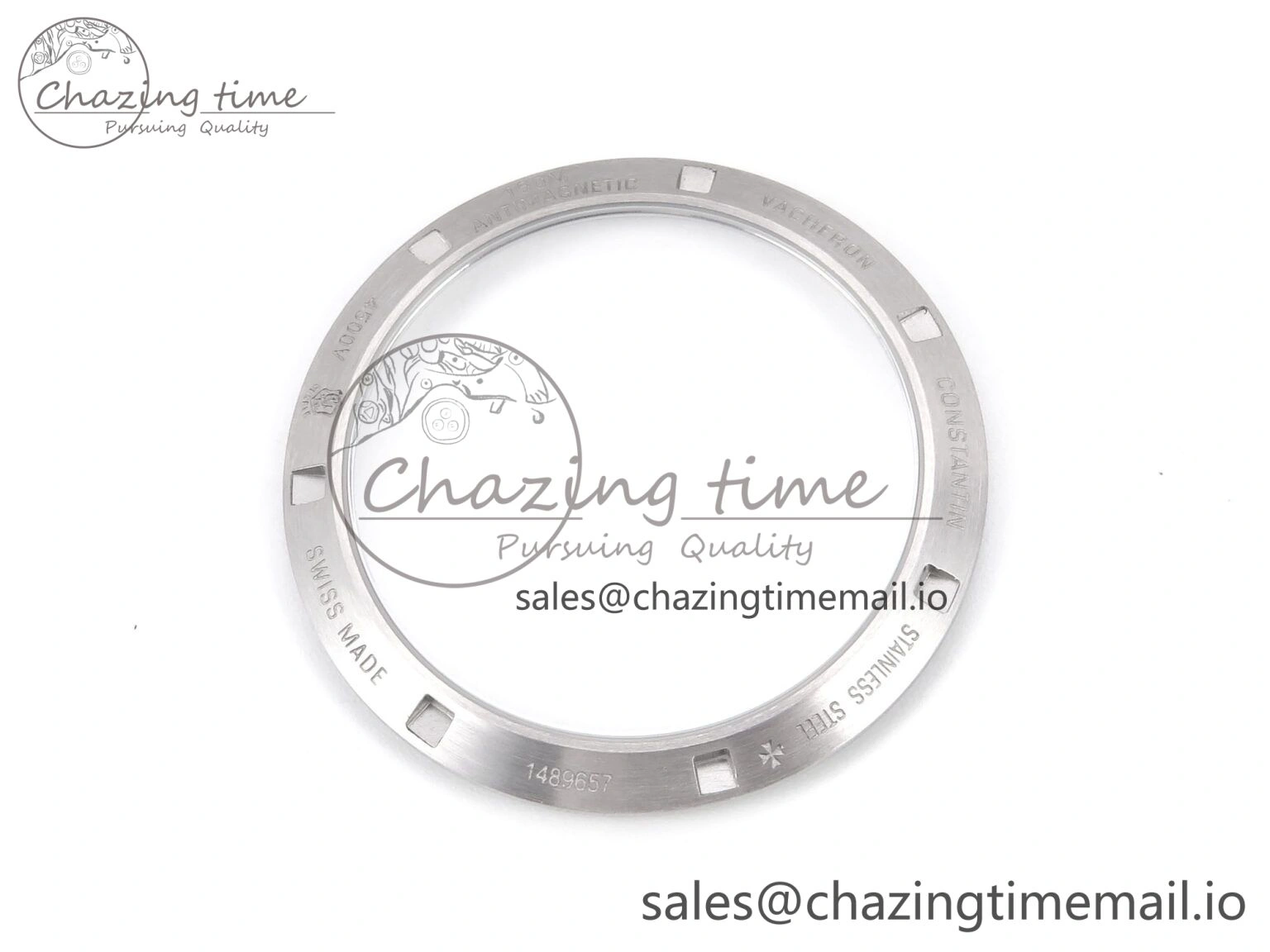 Overseas 4500V SS 8F 1:1 Best Edition White Dial on SS Bracelet A5100