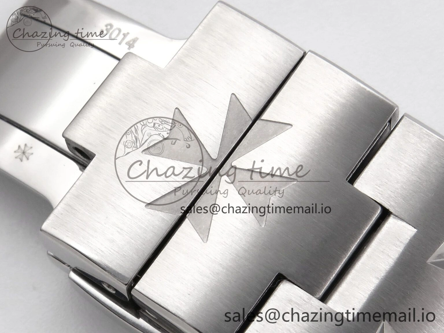Overseas 4500V SS 8F 1:1 Best Edition White Dial on SS Bracelet A5100