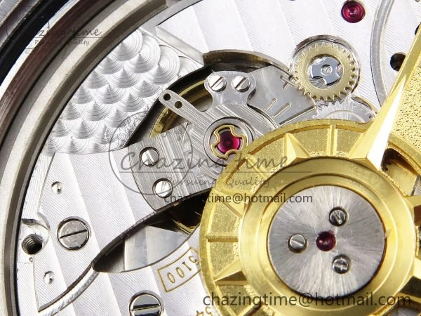 Overseas 4500V SS MKSF 1:1 Best Edition Brown Dial on Brown Rubber Strap A5100
