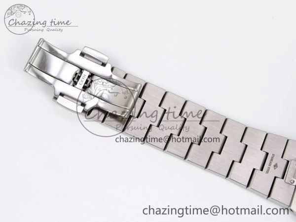 Overseas 4500V SS MKSF 1:1 Best Edition Green Dial on SS Bracelet A5100