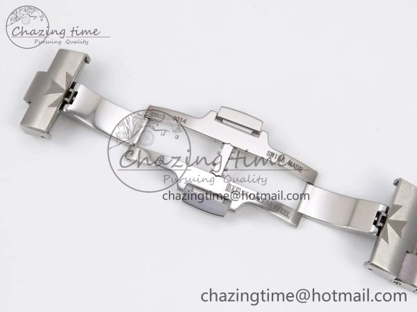 Overseas 4500V SS MKSF 1:1 Best Edition White Dial on SS Bracelet A5100