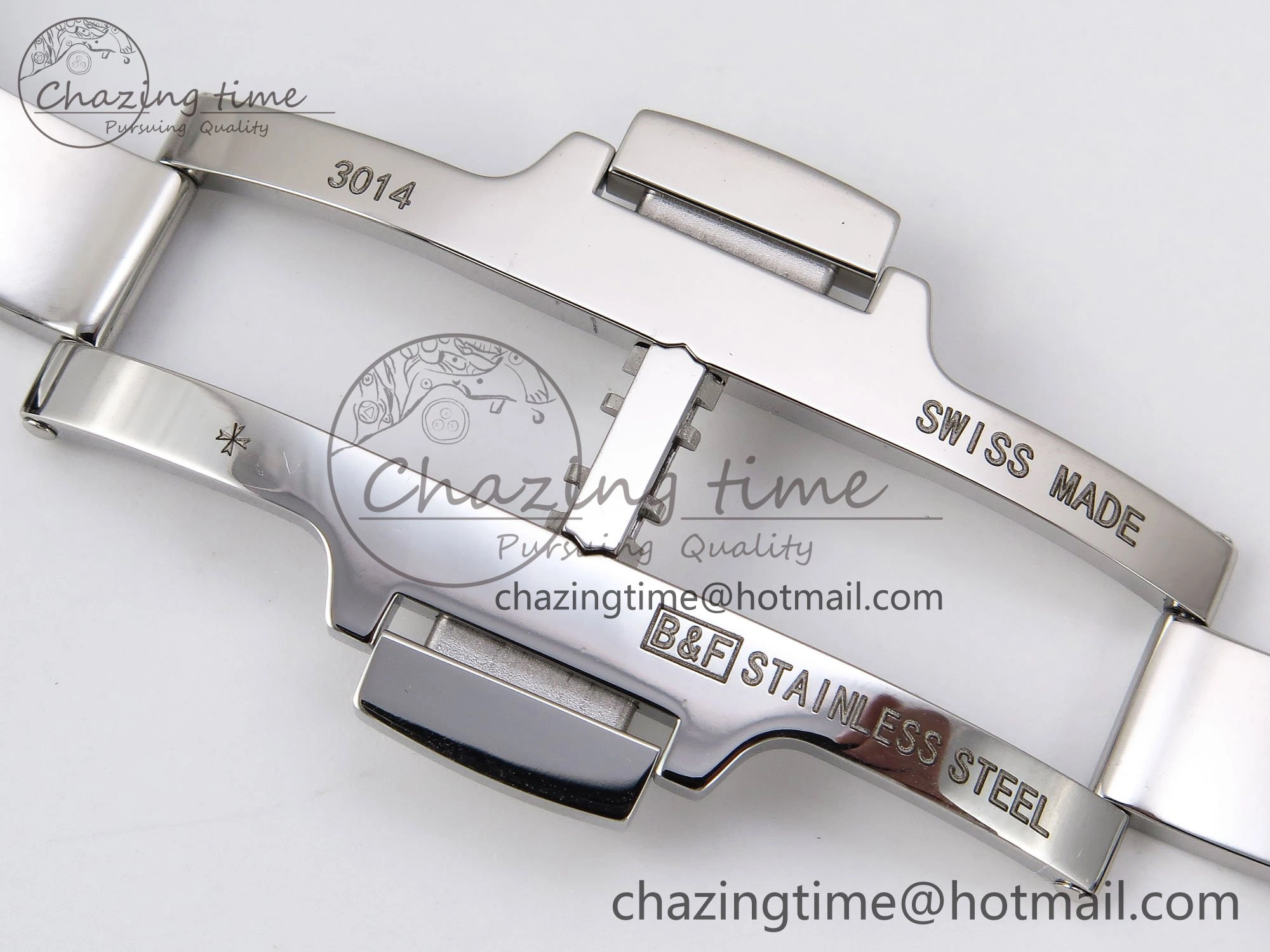 Overseas 4500V SS MKSF 1:1 Best Edition White Dial on SS Bracelet A5100