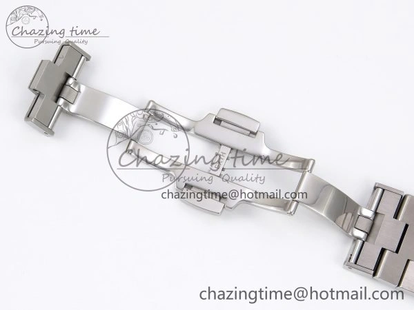 Overseas 4500V SS MKSF 1:1 Best Edition White Dial on SS Bracelet A5100