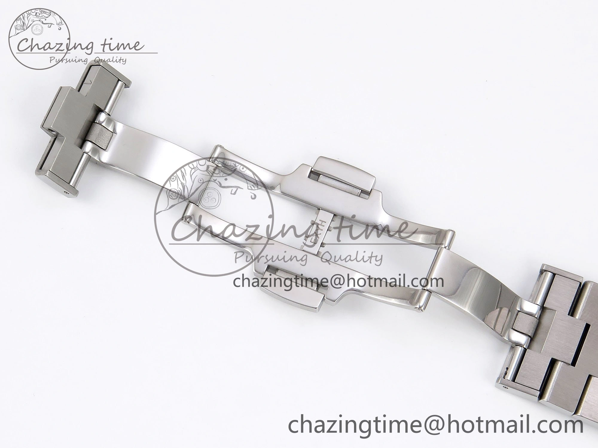 Overseas 4500V SS MKSF 1:1 Best Edition White Dial on SS Bracelet A5100
