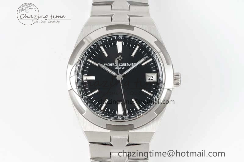 Overseas 4500V SS ZF 1:1 Best Edition Black Dial on SS Bracelet A5100
