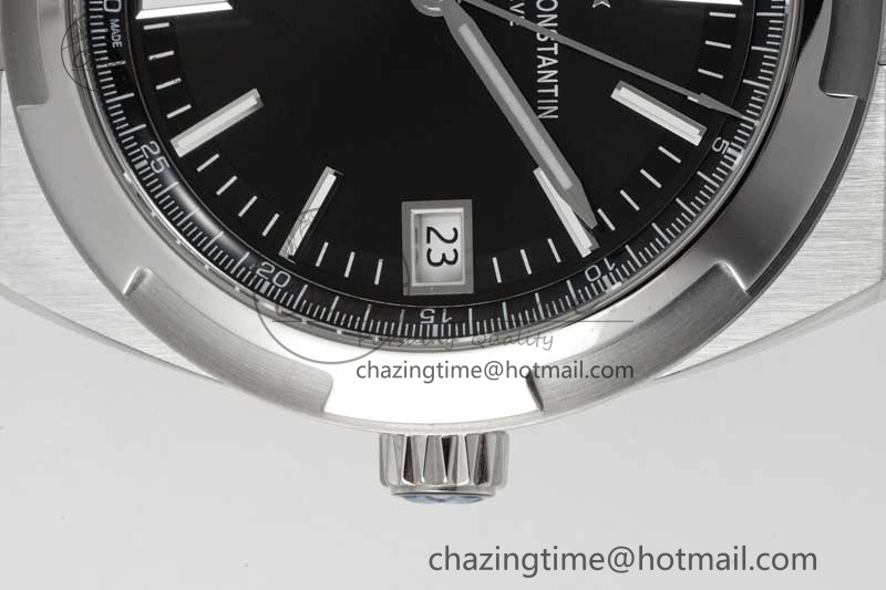 Overseas 4500V SS ZF 1:1 Best Edition Black Dial on SS Bracelet A5100
