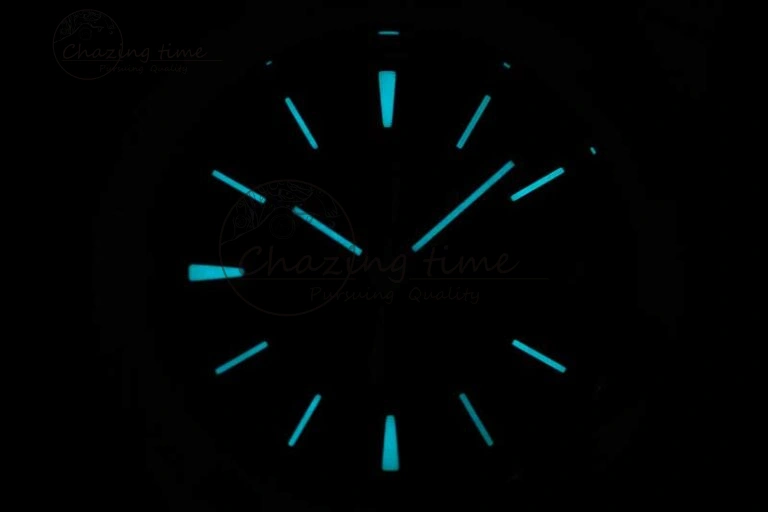 Overseas 4500V SS ZF 1:1 Best Edition Blue Dial on Blue Rubber Strap A5100