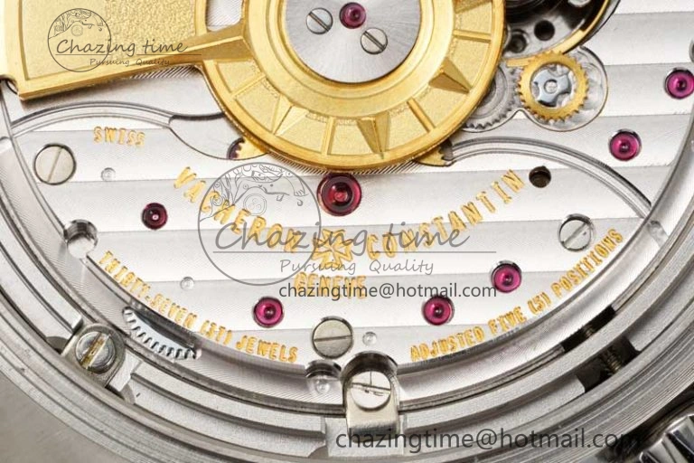 Overseas 4500V SS ZF 1:1 Best Edition Brown Dial on SS Bracelet A5100