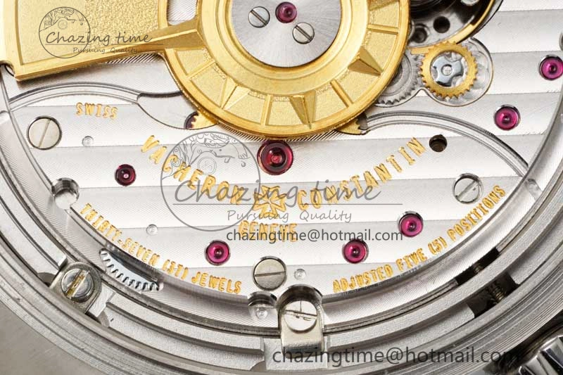 Overseas 4500V SS ZF 1:1 Best Edition Brown Dial on SS Bracelet A5100